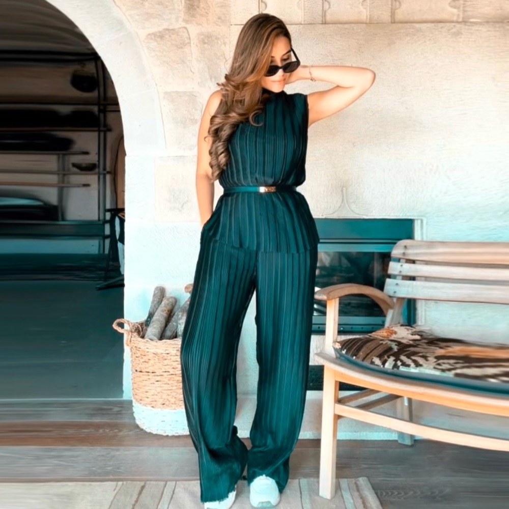 ZARA ZW COLLECTION PLEATED PANTS